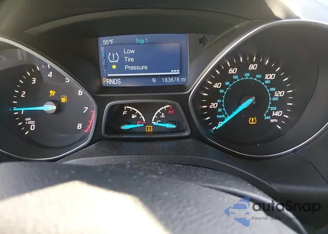 2015 Ford Escape S from USA, damaged, VIN 1FMCU0F70FUB16320